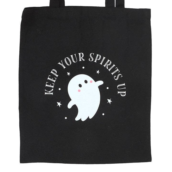 Taška z poly-bavlny Keep Your Spirits Up Halloween Ghost