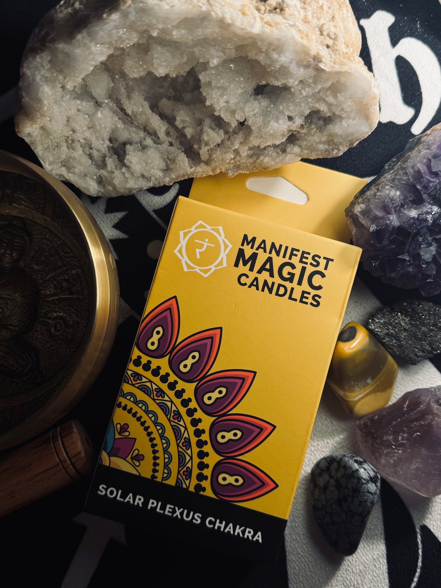 Ezoterické Magické Sviečky - Žlté - Solar Plexus Čakra