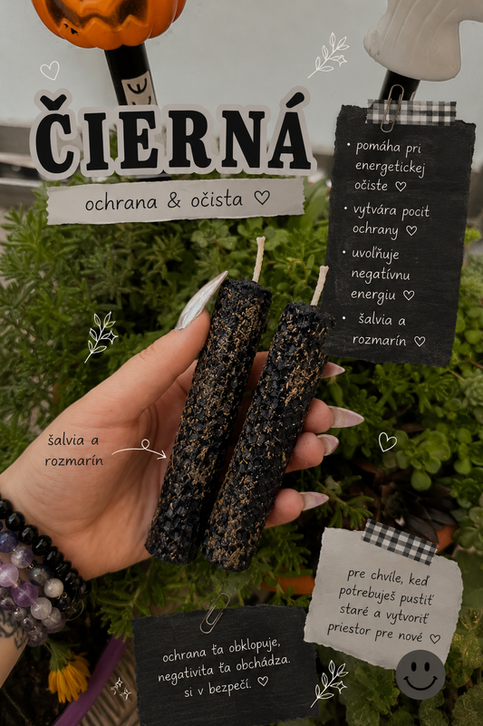 Čierna sviečka – Ochrana & Očista