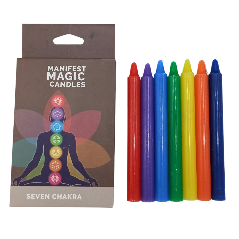 Ezoterické Magické Sviečky - 7 Čakier