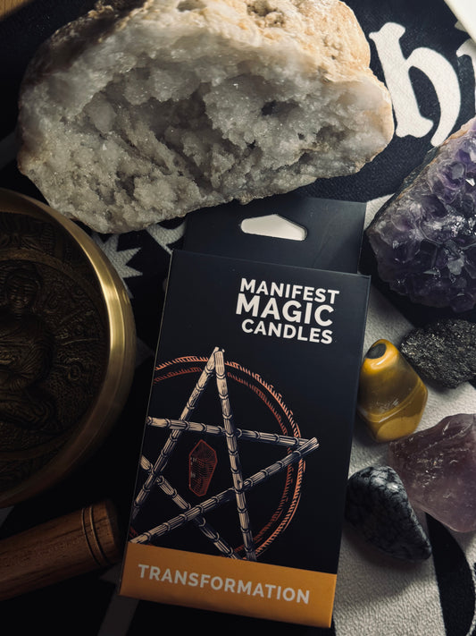Ezoterické Magické Sviečky - Čierne